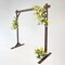7 ft Dark Brown Square Wood Wedding Arch Backdrop Stand Party Events Decorations